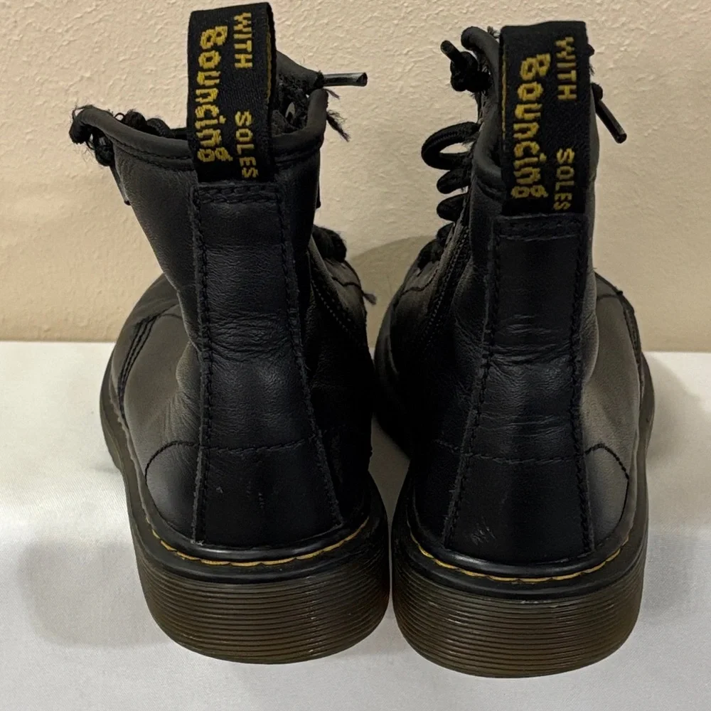 Dr. Martens Black Kids Boots